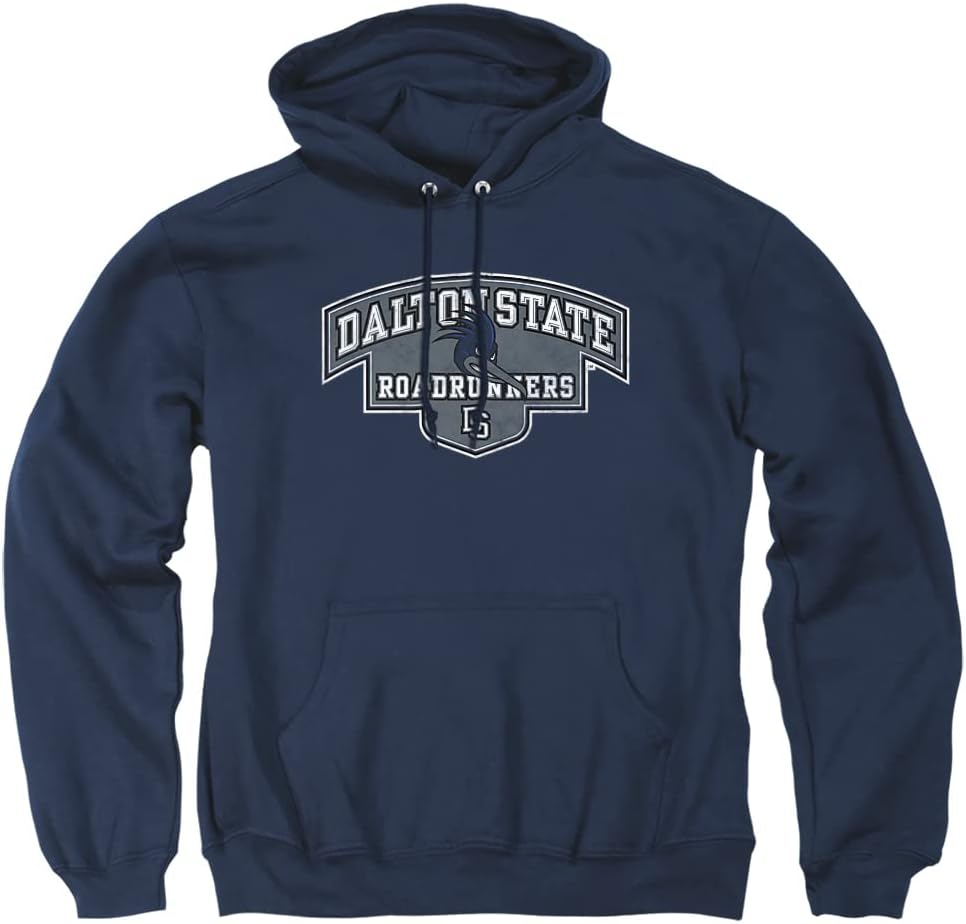 Official Collegiate Distressed Logo Adult Pullover Hoodie