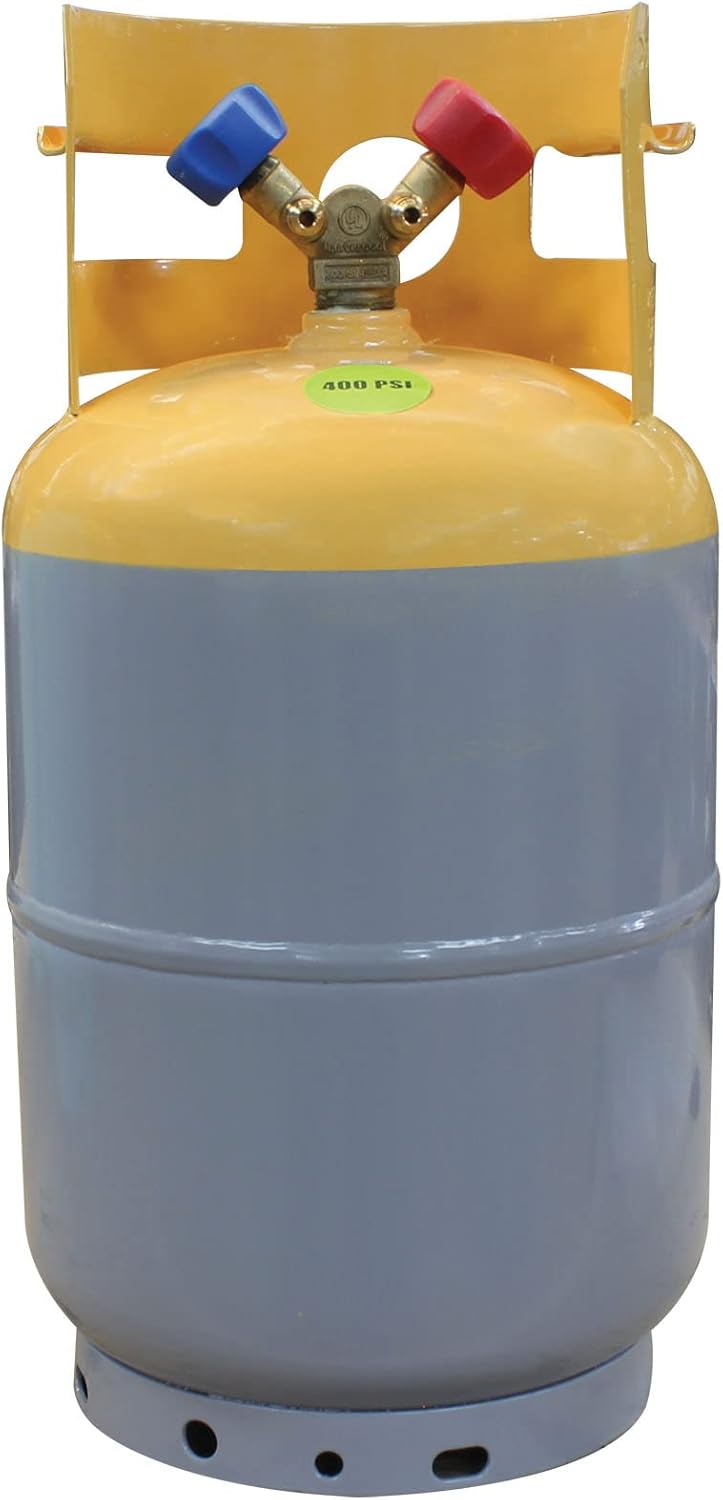 Mastercool 62010 30 lb Refrigerant Recovery Cylinder for Safety