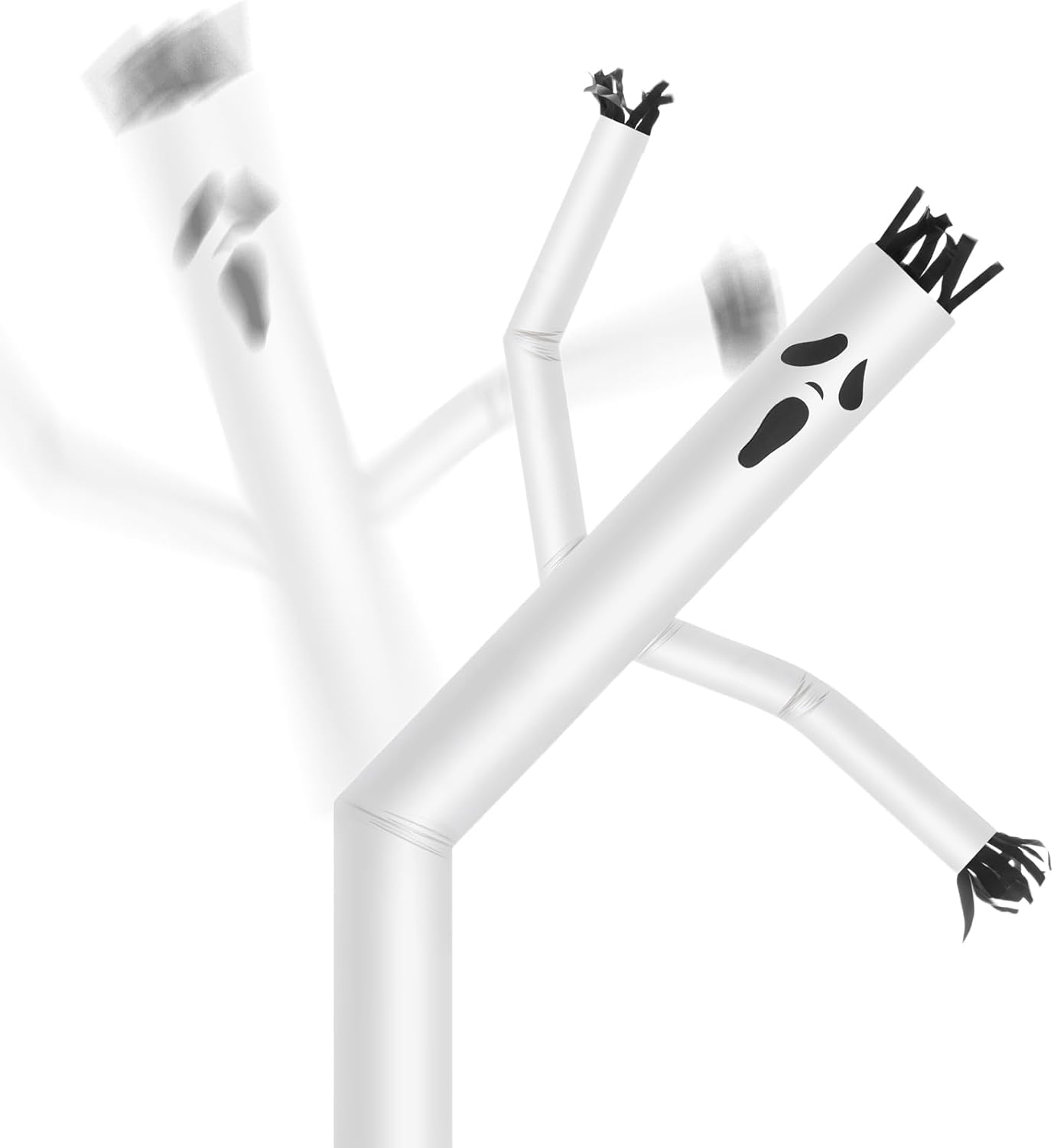 Ghost 20ft Inflatable Waving Tube Man for Halloween Promotion