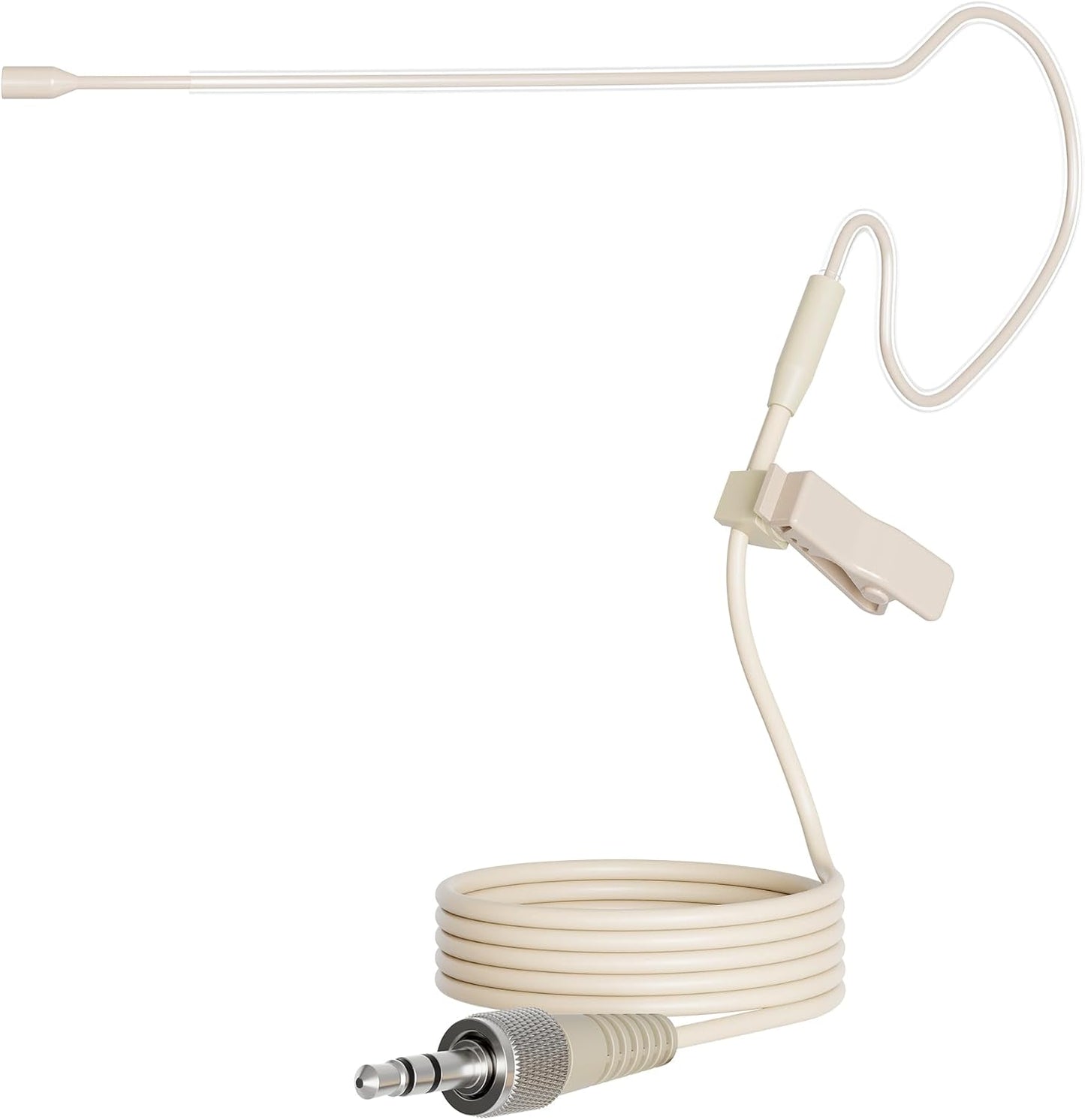 J K Low Profile Light-Weight Headset Microphone for Sennheiser