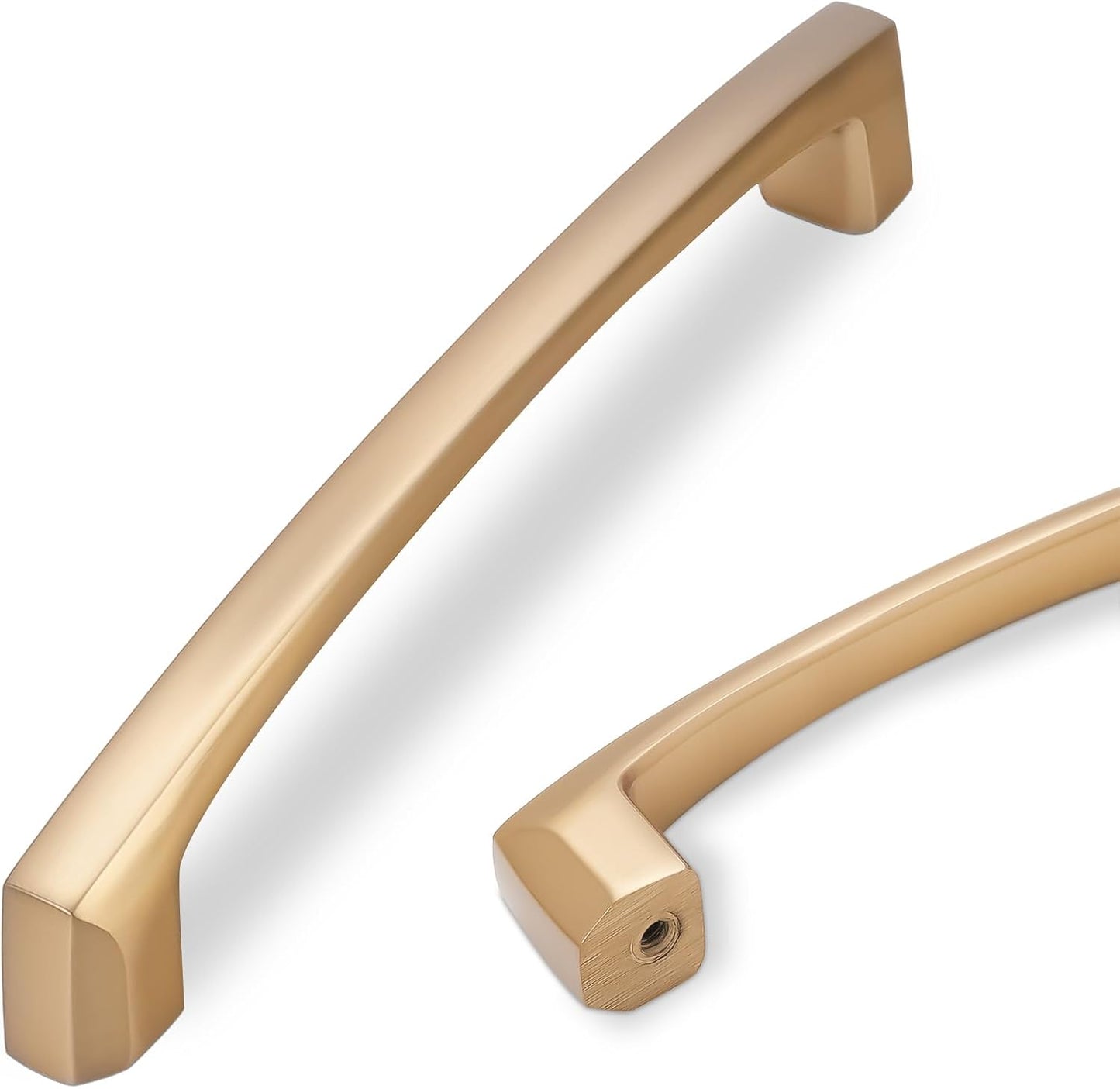Champagne Bronze Cabinet Handles - 10 Pack 5 Inch Pulls