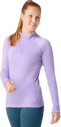 Smartwool Womens Base Layer Top - Merino 250 Wool Active 1/4 Zip