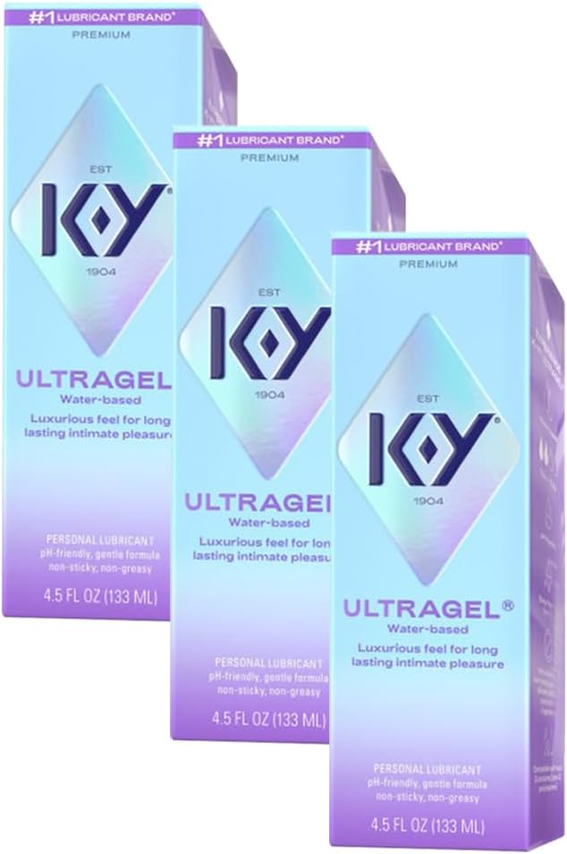 K-Y Ultragel Premium Water-Based Personal Lubricant for Couples