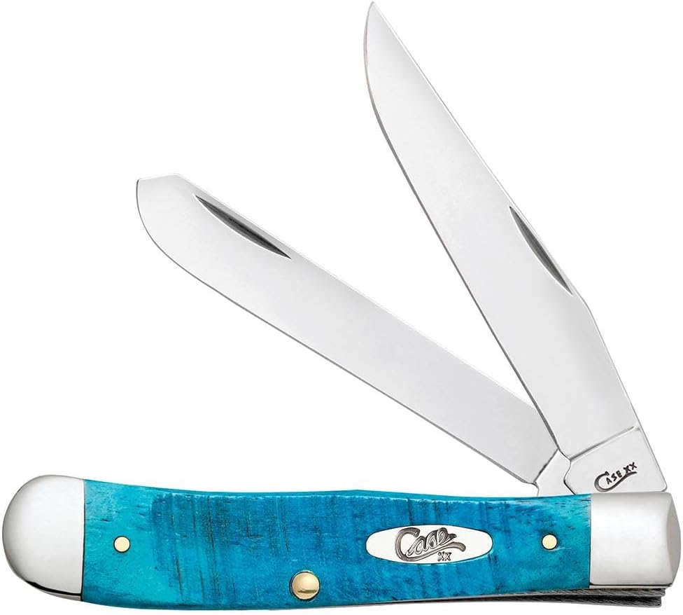 Case WR XX Pocket Knife Trapper Caribbean Blue Jig Bone Review