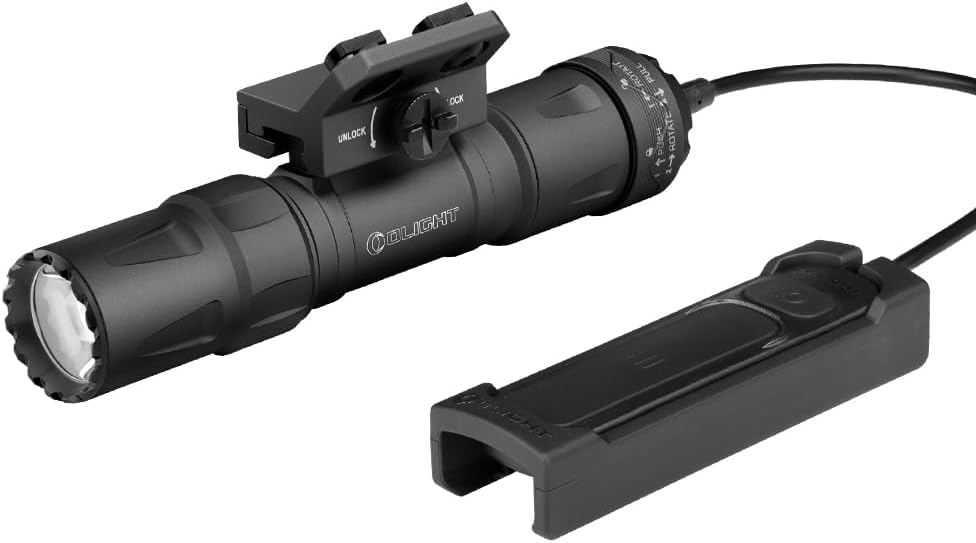 OLIGHT Odin S Tactical Flashlight: 1500 Lumens Power