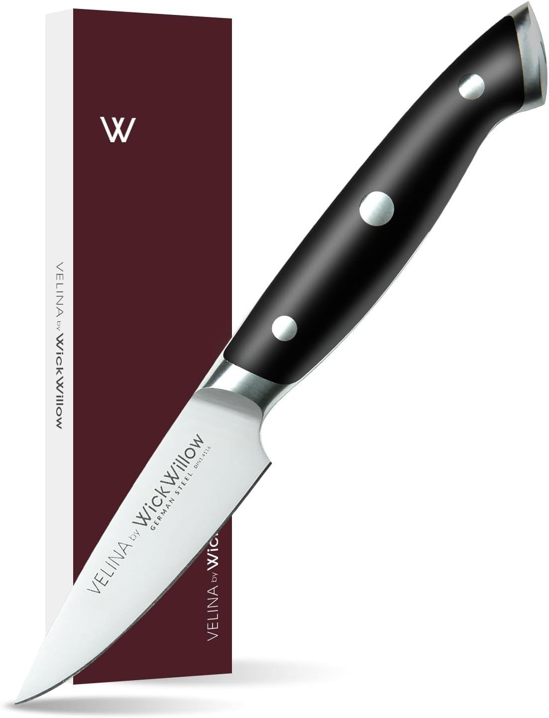 3.5in Paring Knife with Razor Sharp German Steel for Precision