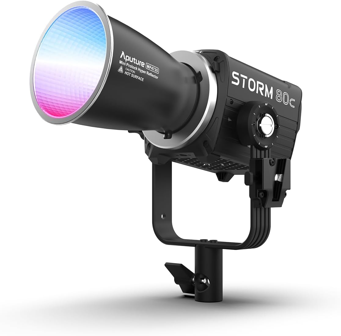 APUTURE Storm 80c Light: Versatile 80W Full-Color Fixture