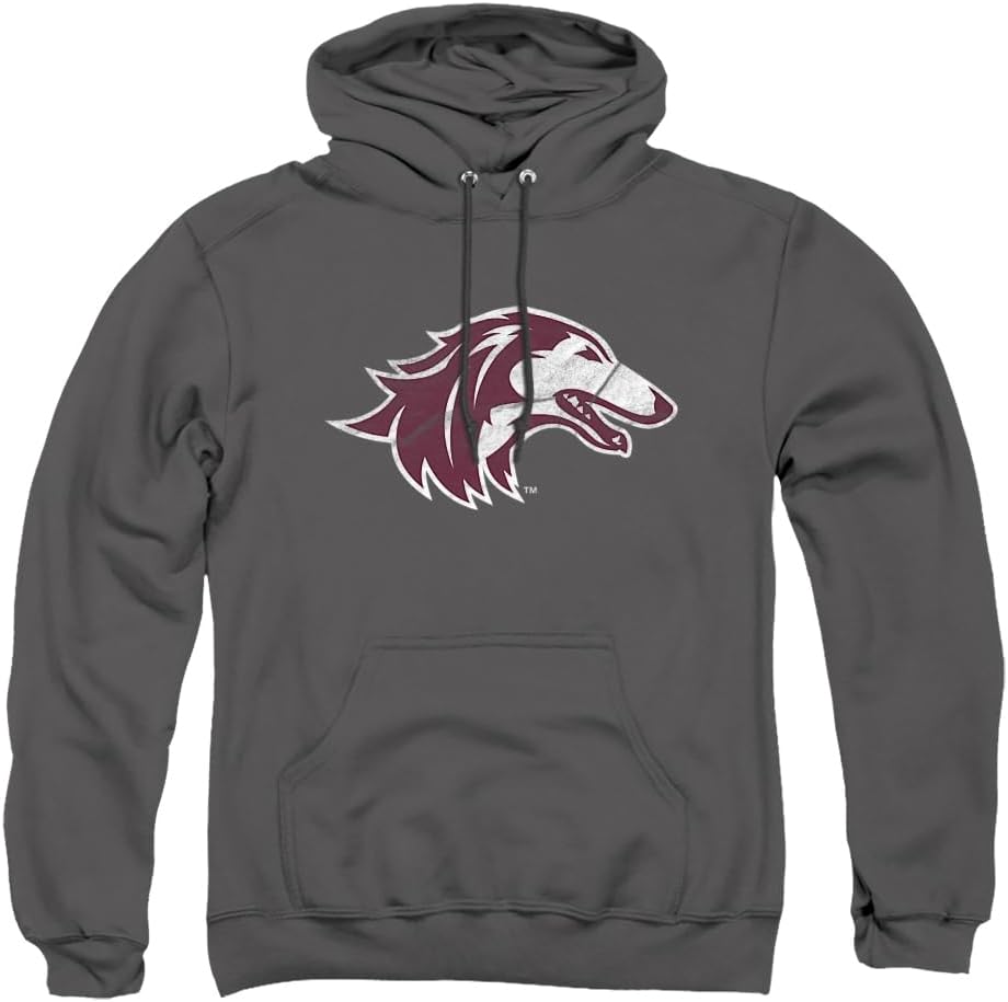 Official Collegiate Distressed Primary Logo Adult Hoodie Collection