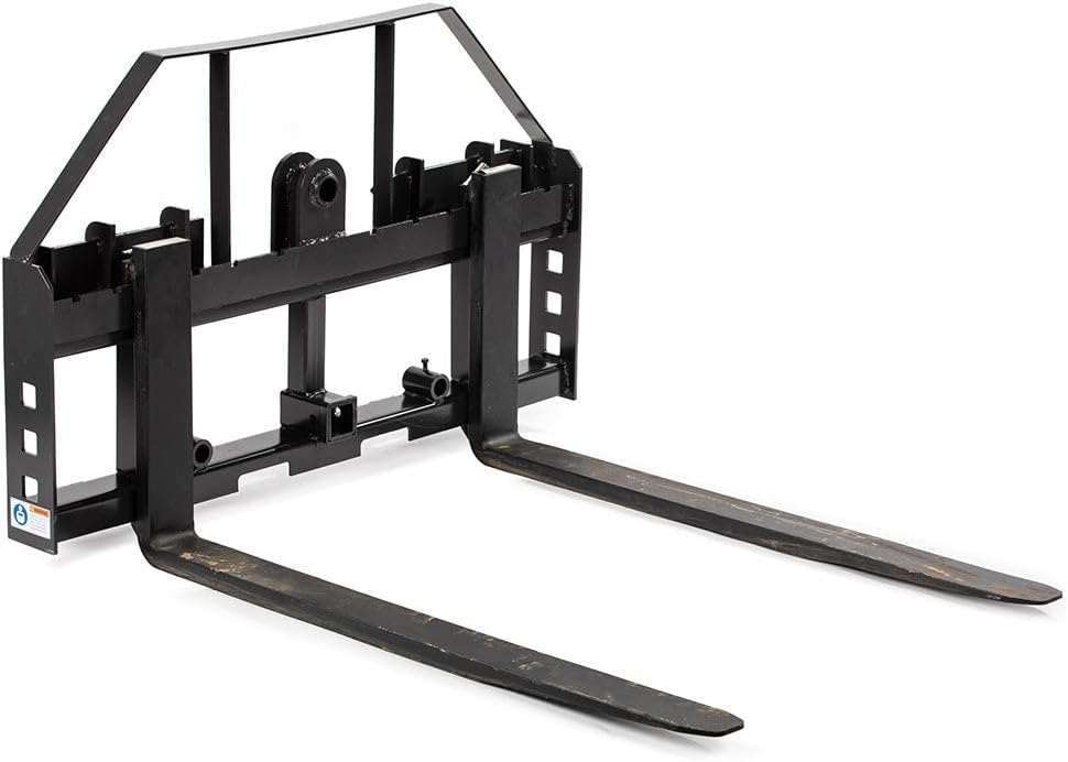 Titan Attachments Standard Series Pallet Fork Frame for Skid Steers