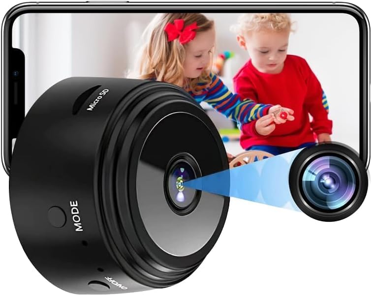 1080P WiFi Spy Camera - Motion Detection, Night Vision - ELEFOCUS