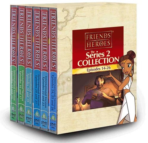 Friends and Heroes DVD Series 2 Pack with Bible Stories for Kids