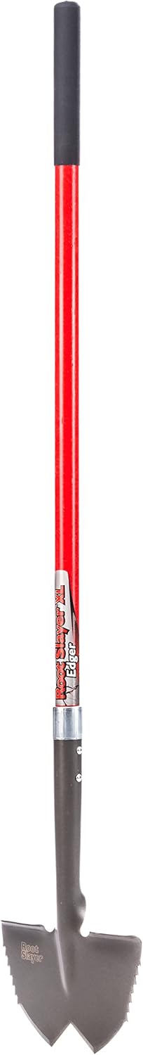 Root Slayer Edger X-Large Red for Effortless Gardening Tasks