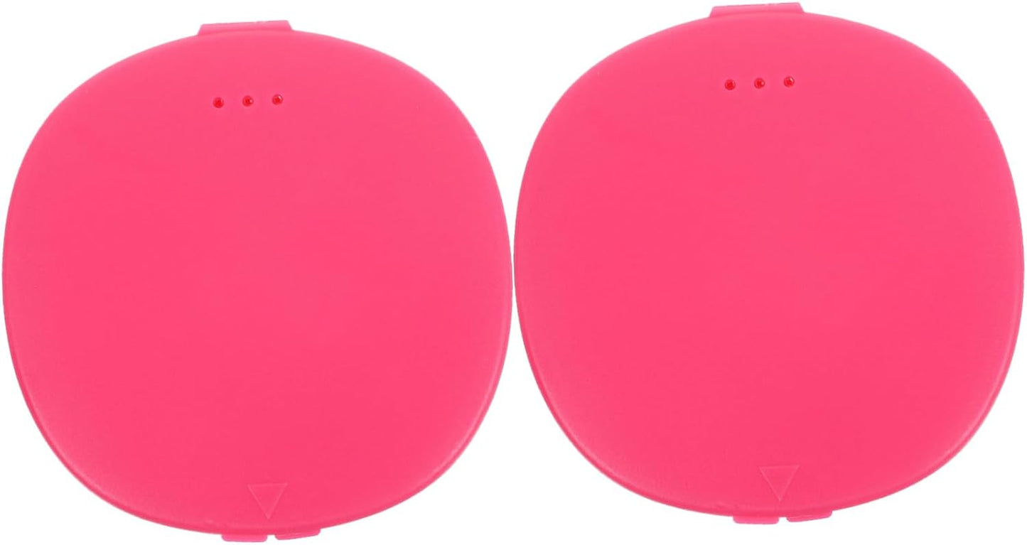 Reusable Menstrual Discs Case - Portable Pink Silicone