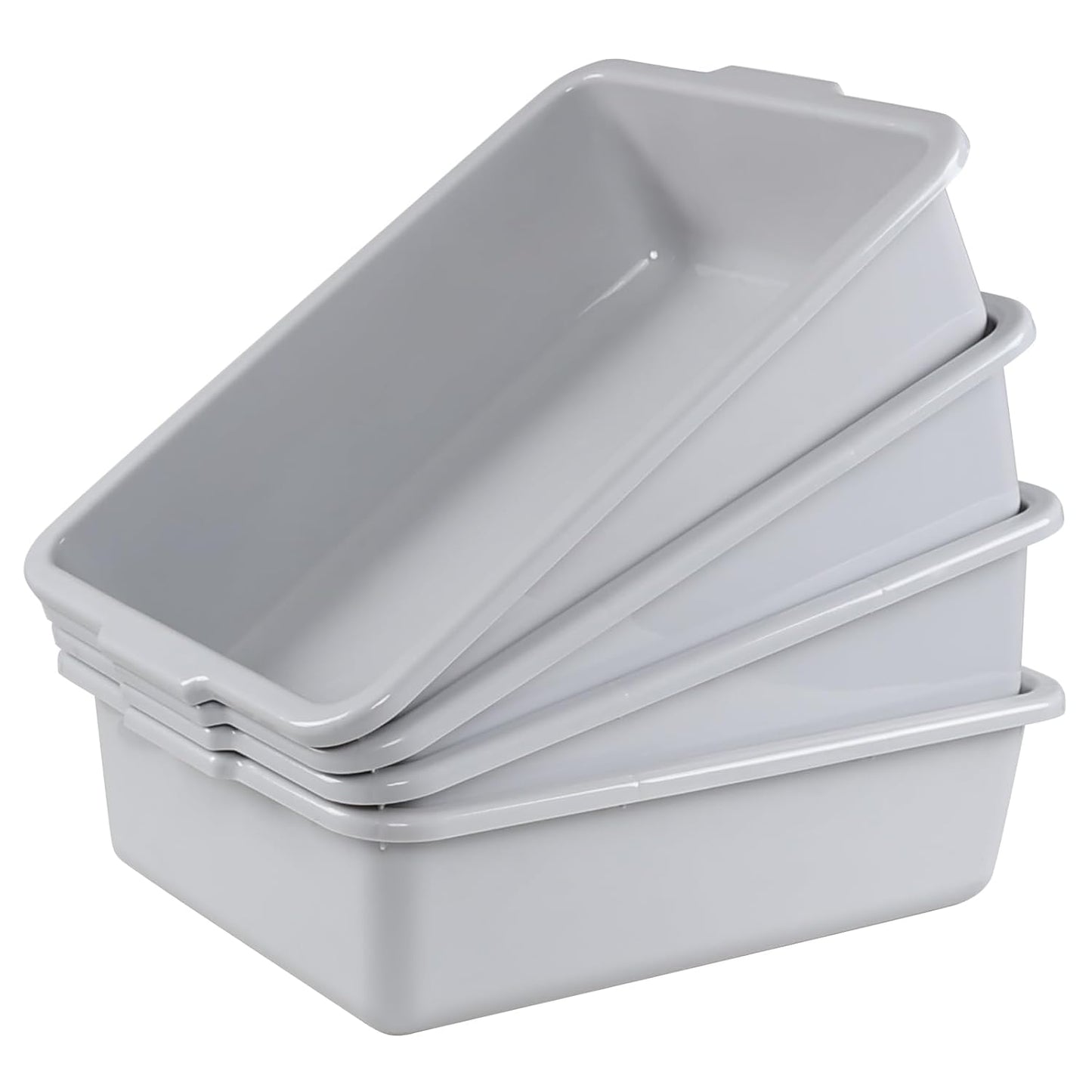 25 L Plastic Commercial Bus Tubs for Efficient Restaurant Use