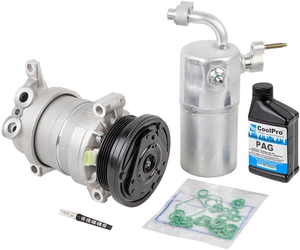 AC Compressor & A/C Repair Kit for Chevy Silverado GMC Sierra 1500