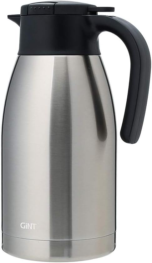 GiNT 64Oz Thermal Coffee Carafe for Hot and Cold Beverages