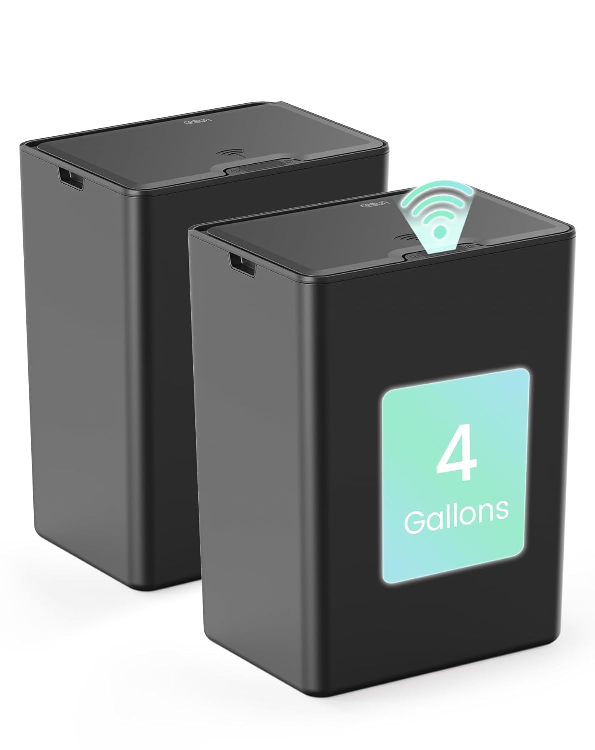 Touchless Motion Sensor Bathroom Trash Can with Lid - 4 Gallon