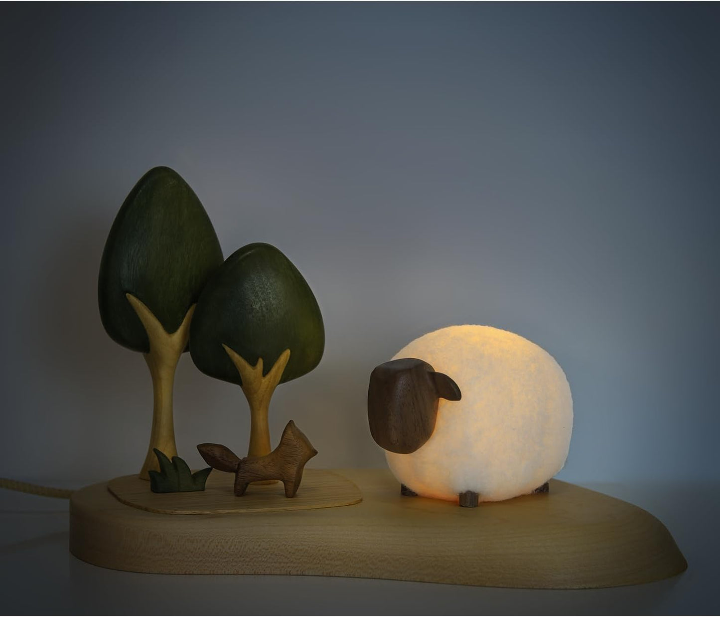 Dimmable Toddler Nightlight & Kids Lamp - Handcrafted Design