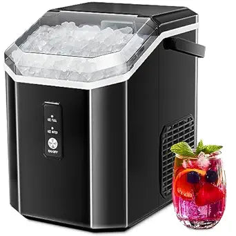 Nugget Ice Makers Countertop for Home and Office Use