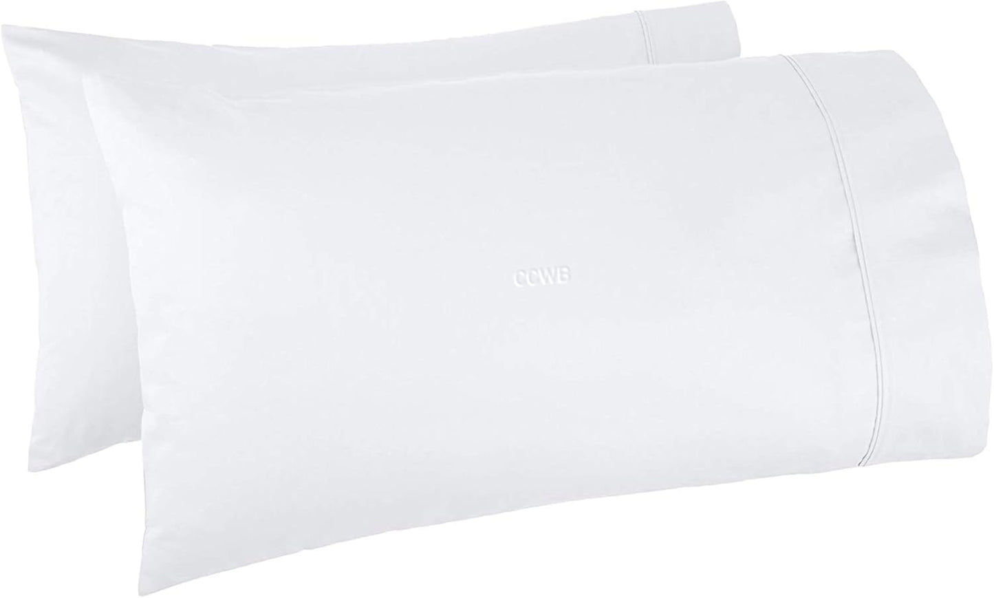 TBM Oversize Pillow Case White King Extra Large for Fluffy Pillows
