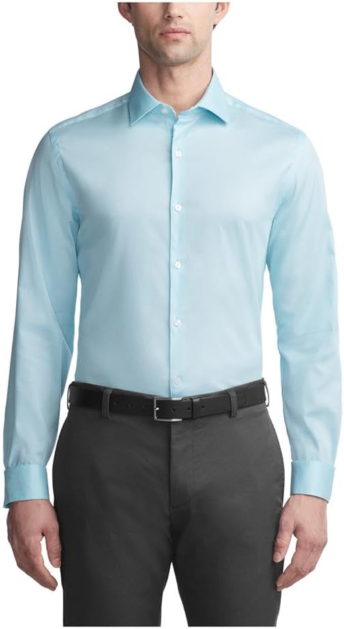 Van Heusen Men's Dress Shirt Slim Fit Stain Shield Stretch Review