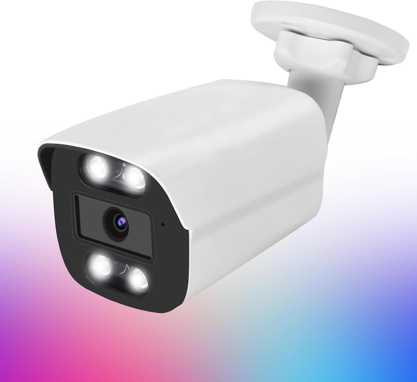 5MP PoE IP Color Night Vision Camera with Smart Dual Light