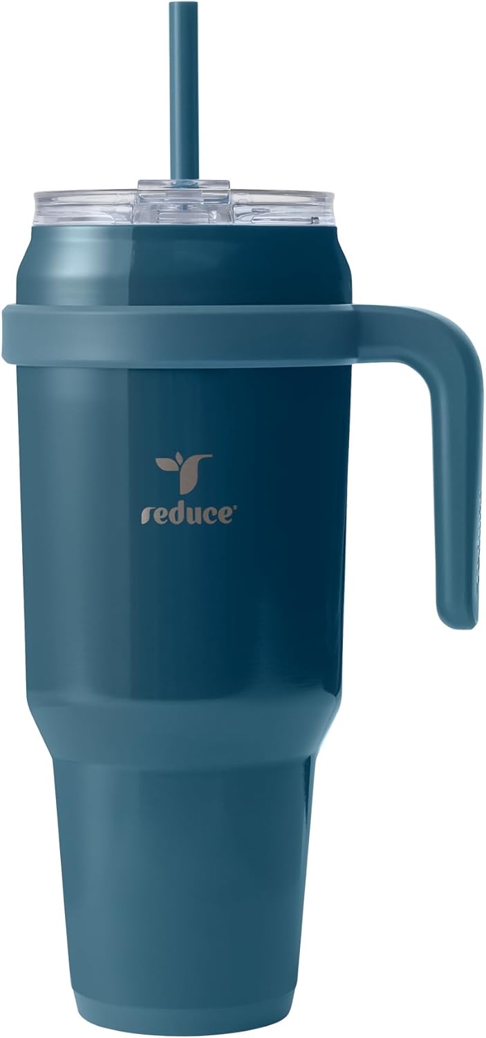 50 oz Stainless Steel Tumbler with Handle - Keeps Drinks Cold