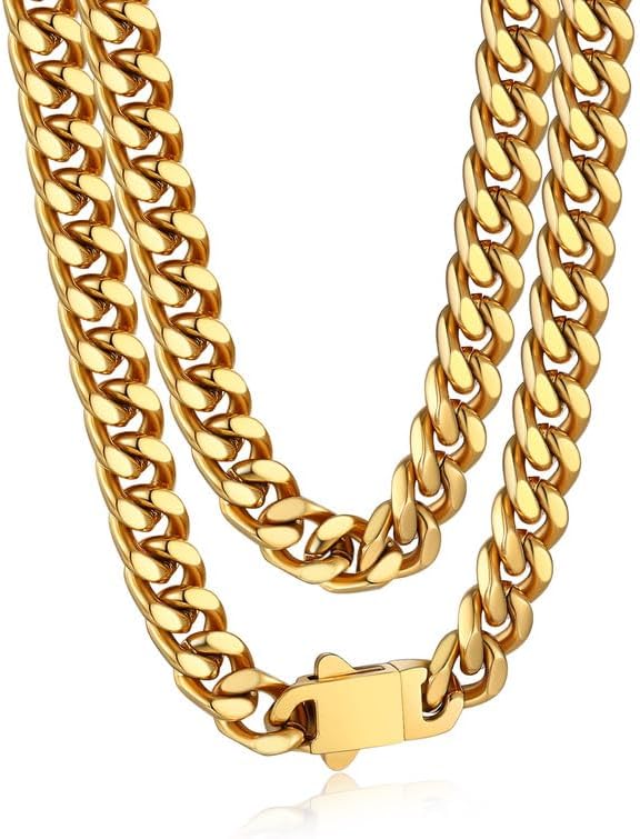 Bandmax Mens Stainless Steel Chain Necklaces for Stylish Look