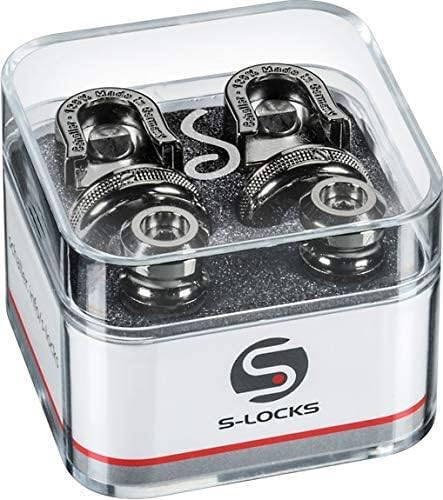 Schaller S Locks Guitar Strap Locks and Buttons for Security