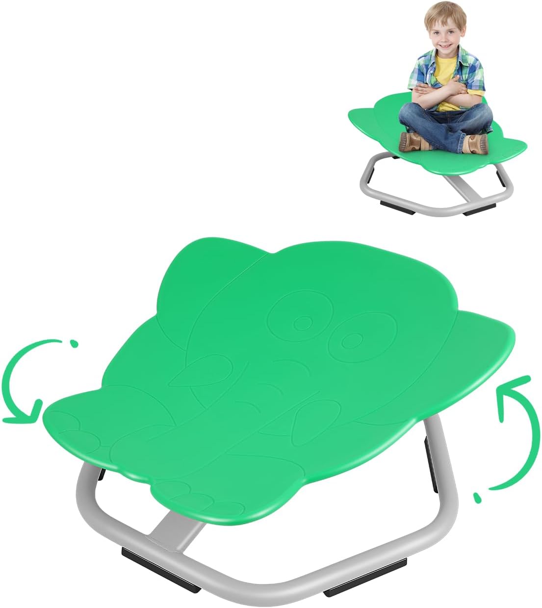 Dollate Kids Swivel Spinner Chair - Autism Balance Aid