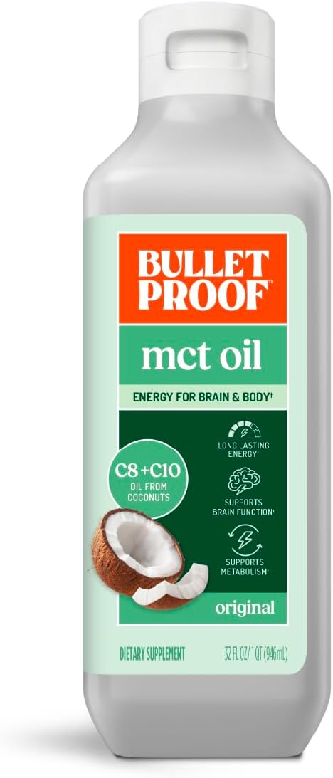 Bulletproof MCT Oil for Sustained Energy and Brain Fuel