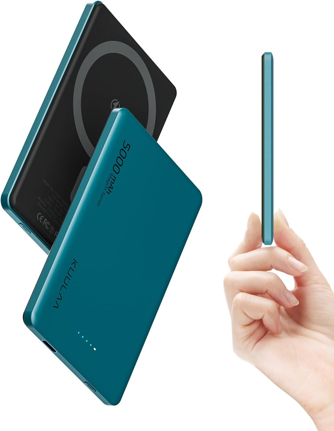 Kuulaa 5000mAh Slim Magsafe Charger - Fast Charging for iPhone