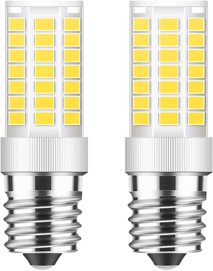 TAIYALOO Dimmable E17 LED Bulb 5W - Bright 6000K Replacement