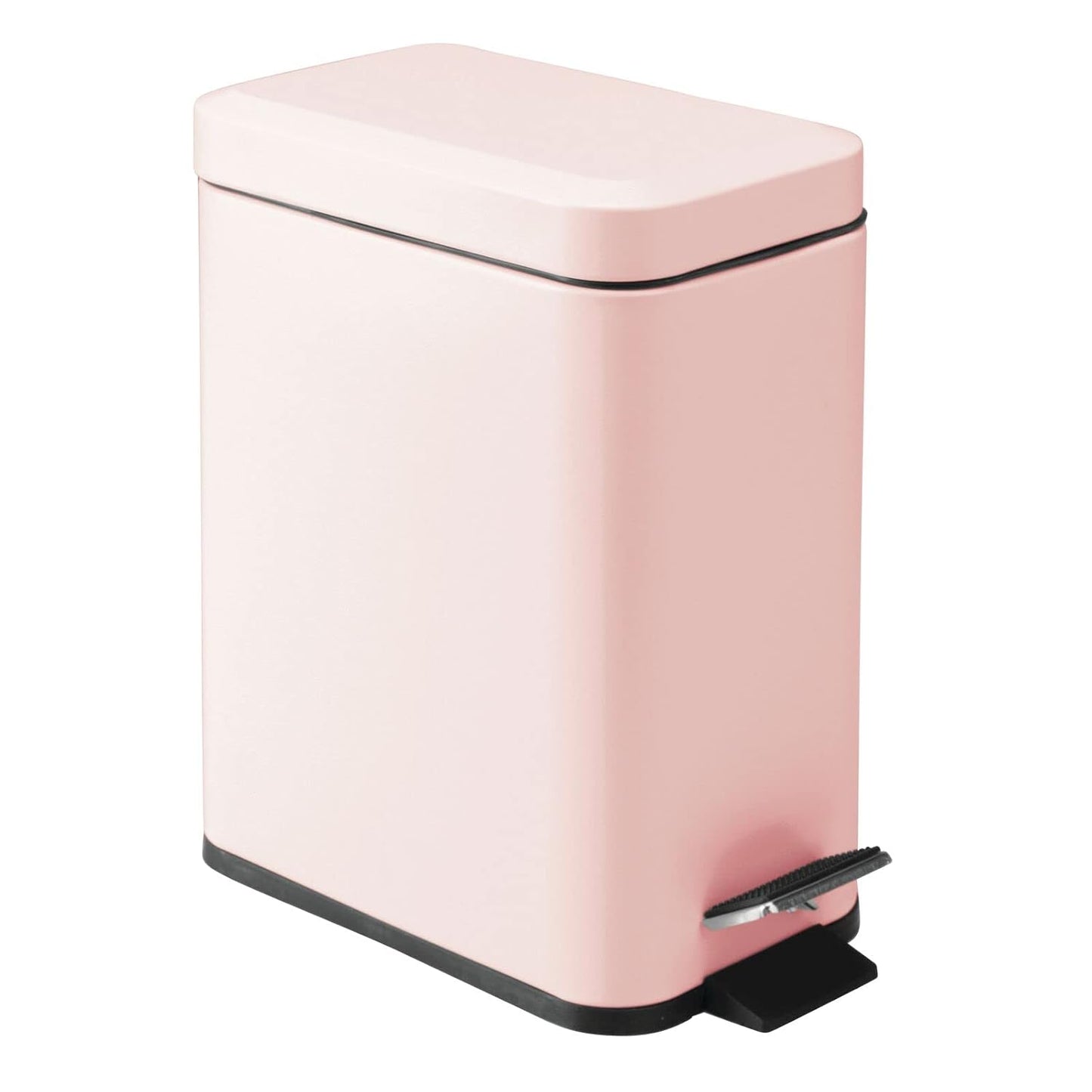 mDesign Pedal Bin for Bathroom, Kitchen, and Office Use