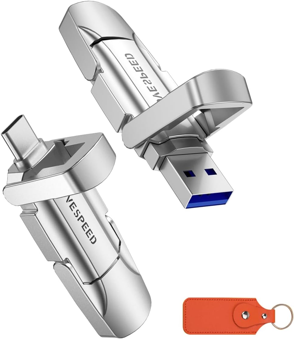 ULTIMATE SPEED: 1TB Dual Port Flash Drive