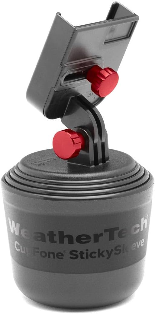 WeatherTech CupFone: Universal Cup Holder Phone Mount for Cars