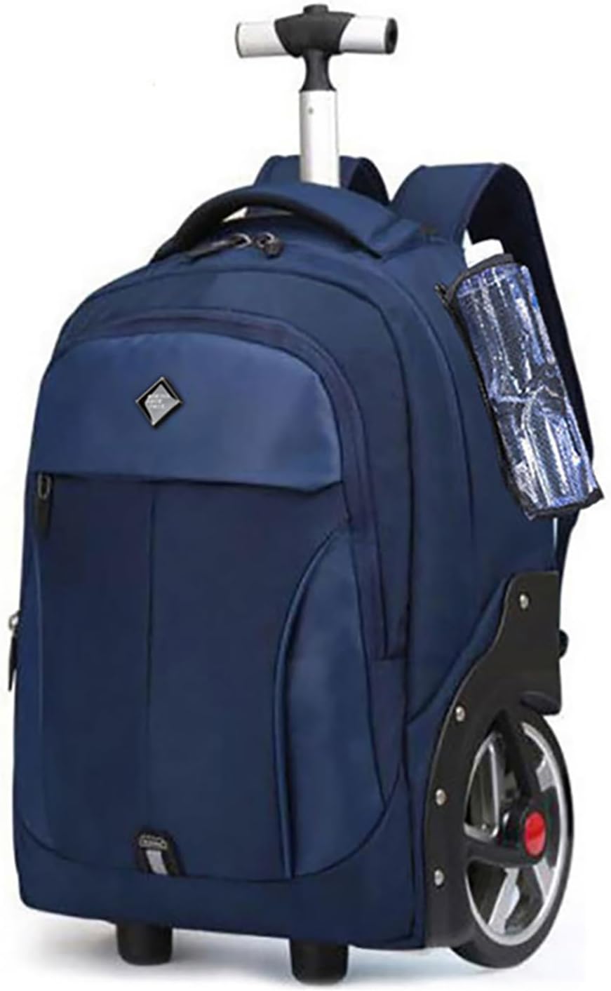 Waterproof Rolling Backpack with Wheels for Business Travel