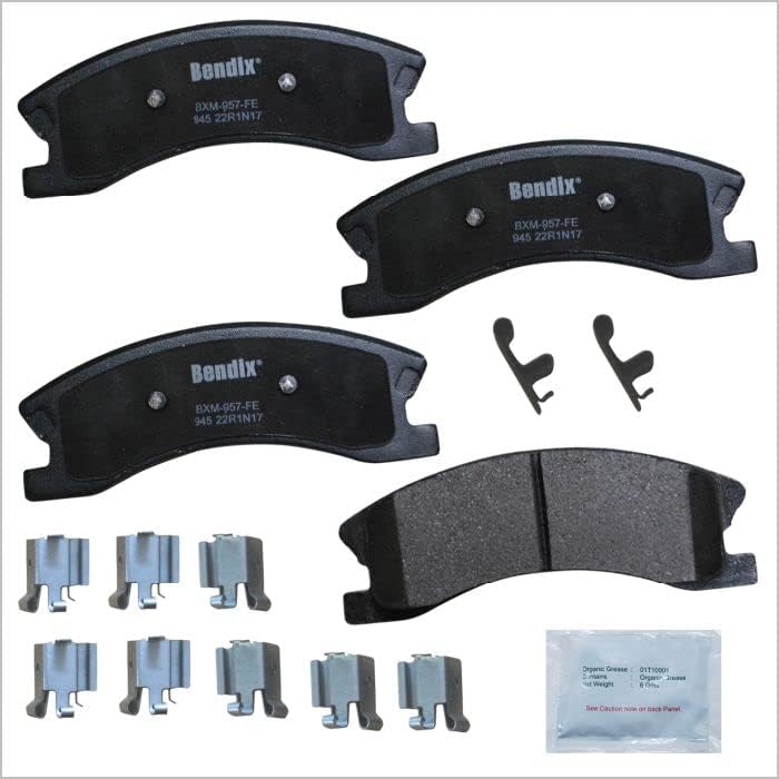 Bendix Priority1 CFM945 Semi-Metallic Brake Pads for Jeep