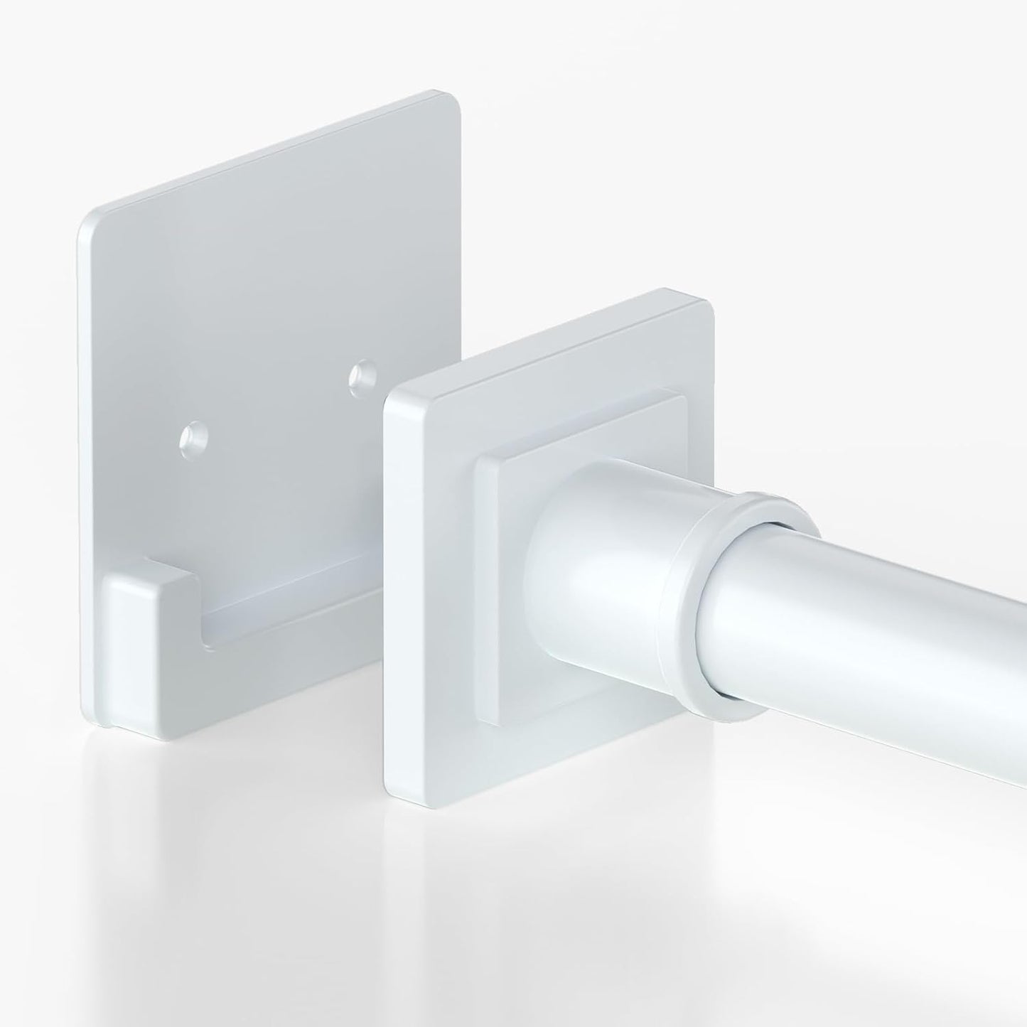 Adjustable Stainless Steel Shower Rod Set
