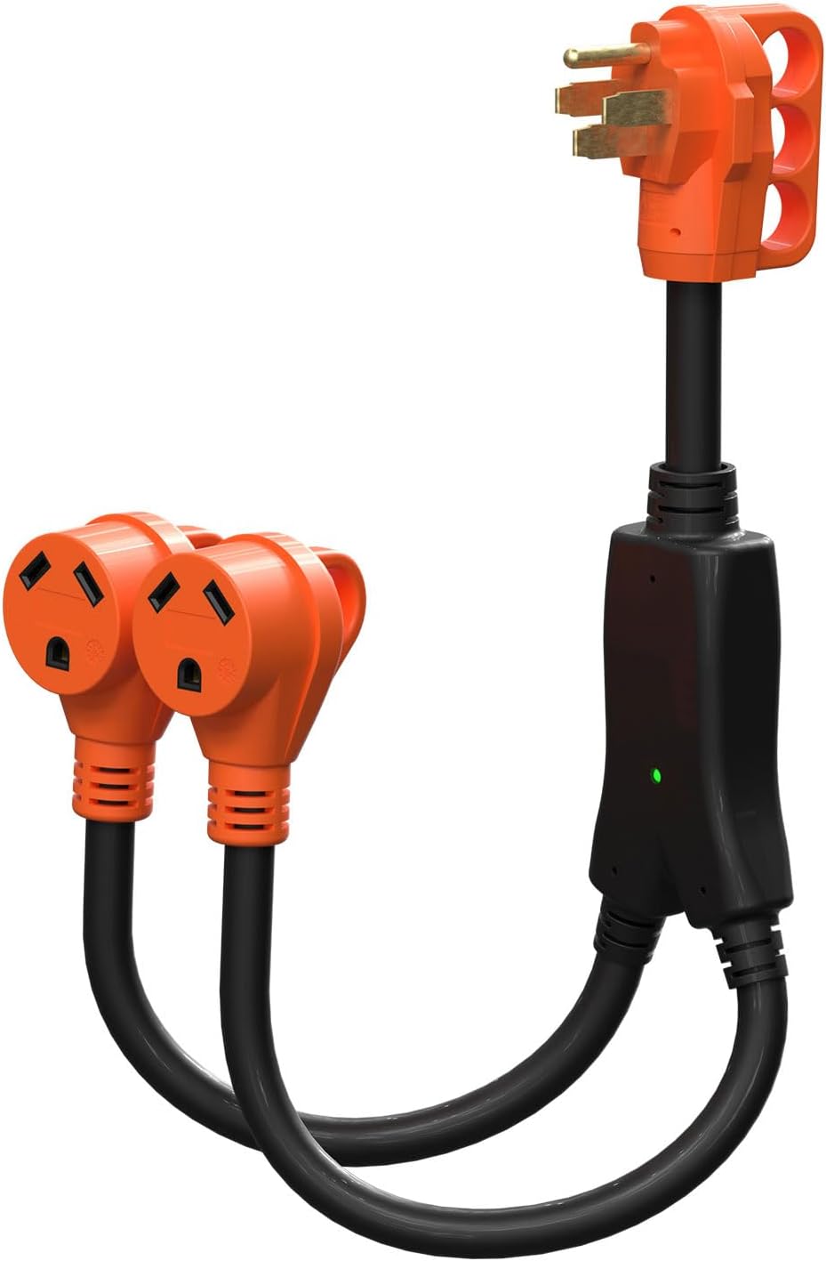 RV Y Adapter Cord 50 Amp to Two 30 Amp RV Splitter for Power