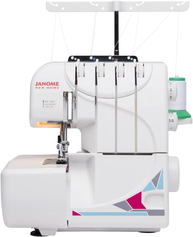 Janome MOD-8933 Serger: Effortless Threading & Feed