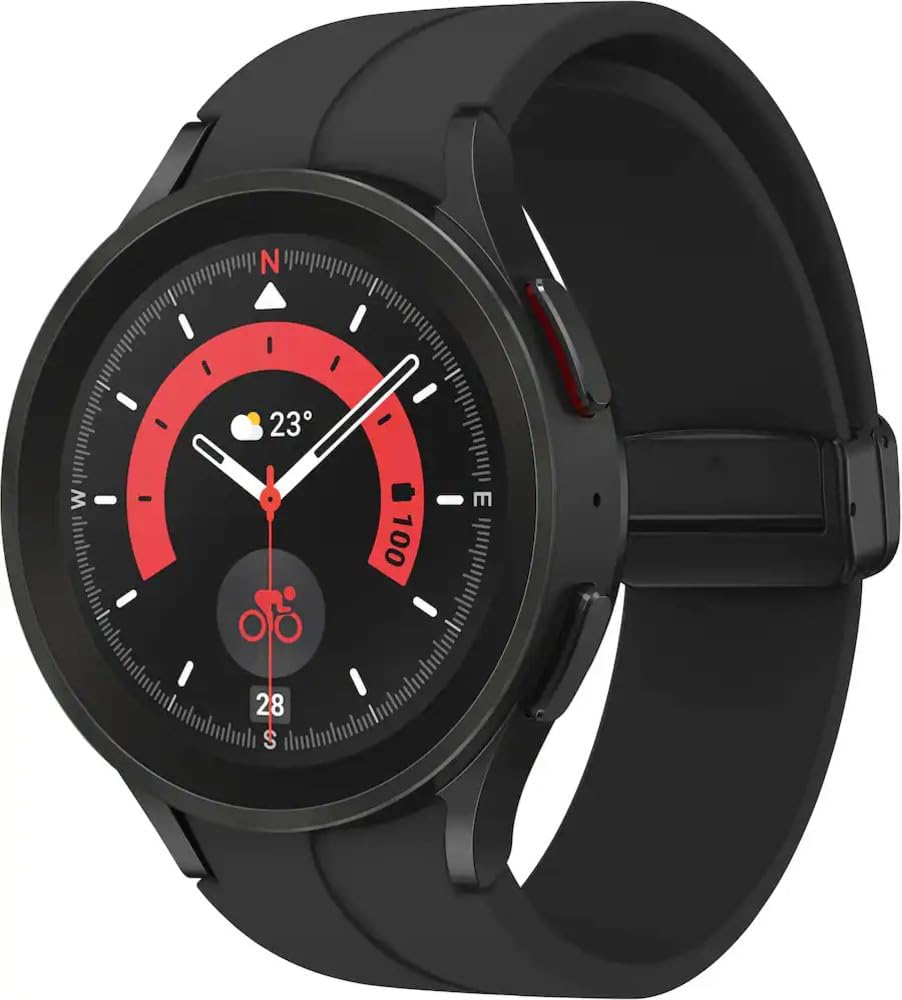 SAMSUNG Galaxy Watch Pro 5 45mm LTE Smartwatch for Health & Fitness