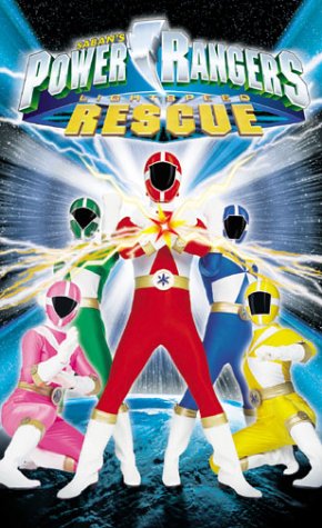 Titanium Power Rangers Lightspeed VHS