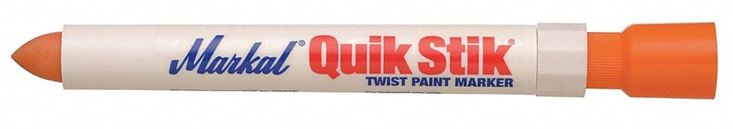 Markal Quik Stik Twist Solid Paint Marker Pack of 12 for Durability