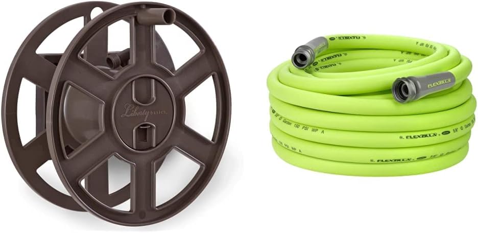 Liberty Basics 510 Wall Mount Hose Reel with Flexzilla Hose