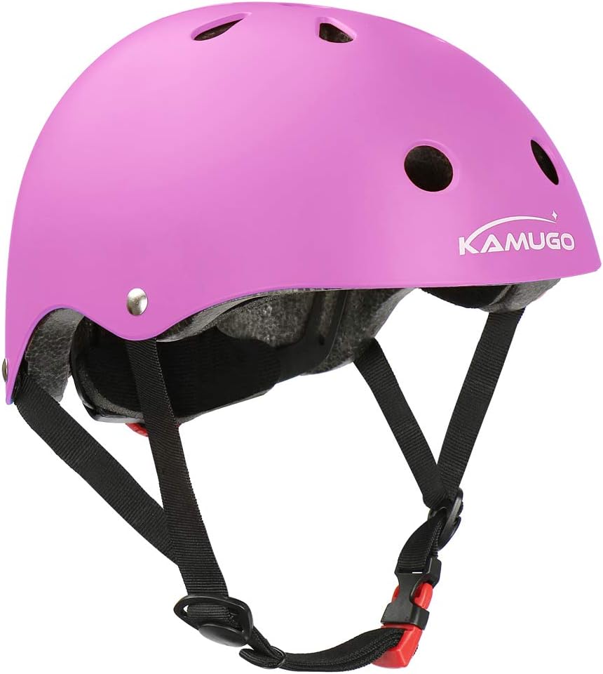 KAMUGO Kids Bike Helmet - Safe & Stylish Ride for Ages 2-14!