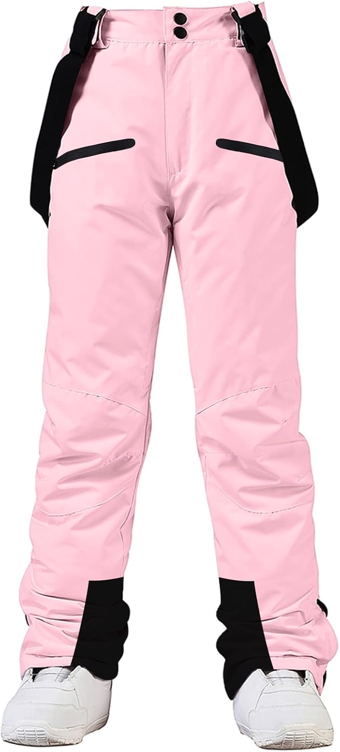 Womens Ski Pants Insulated Waterproof Winter Outdoor Hiking Gear