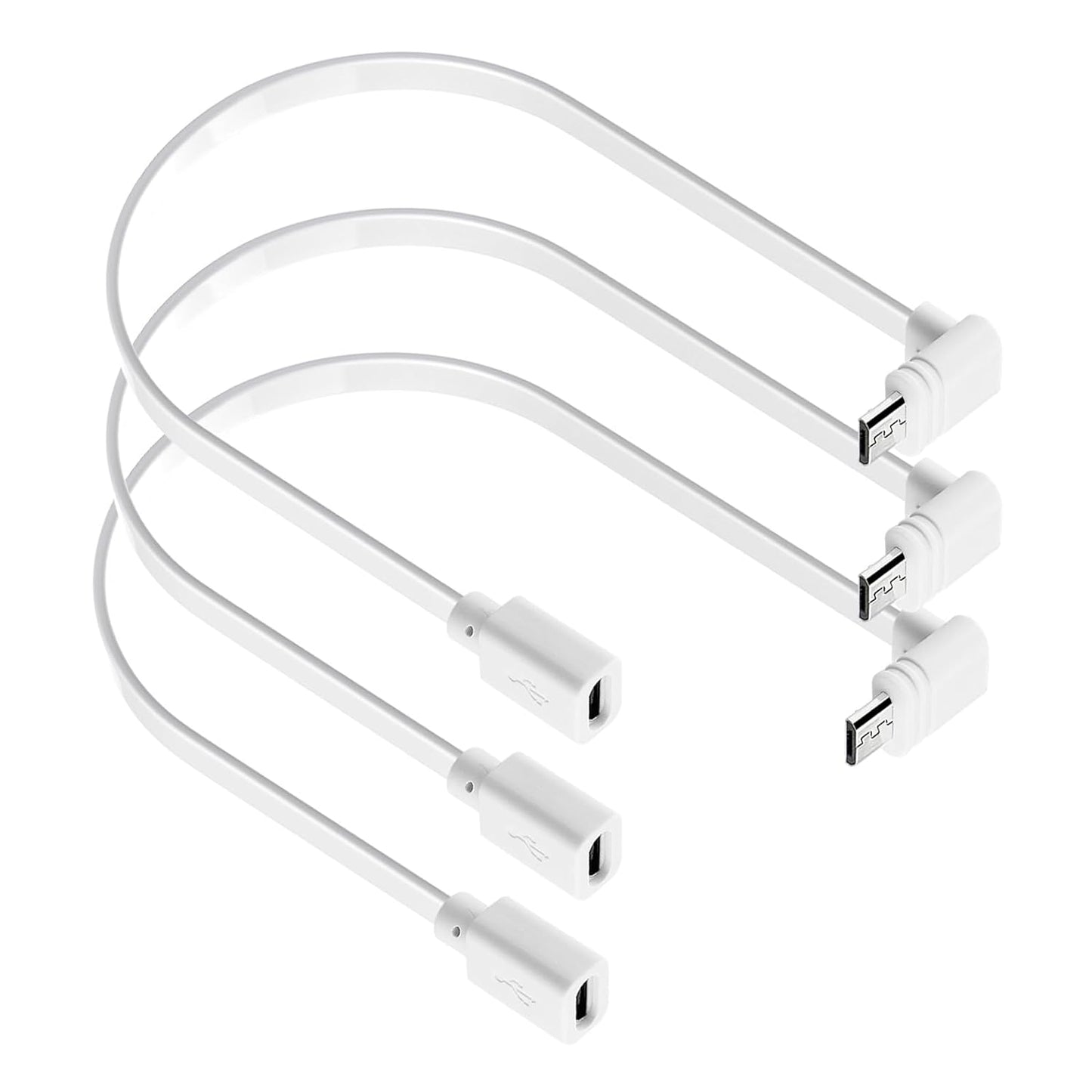 YEAOI 3-Pack Extension Cable for WYZE Cam V3 - Extra Reach, Less Clutter!