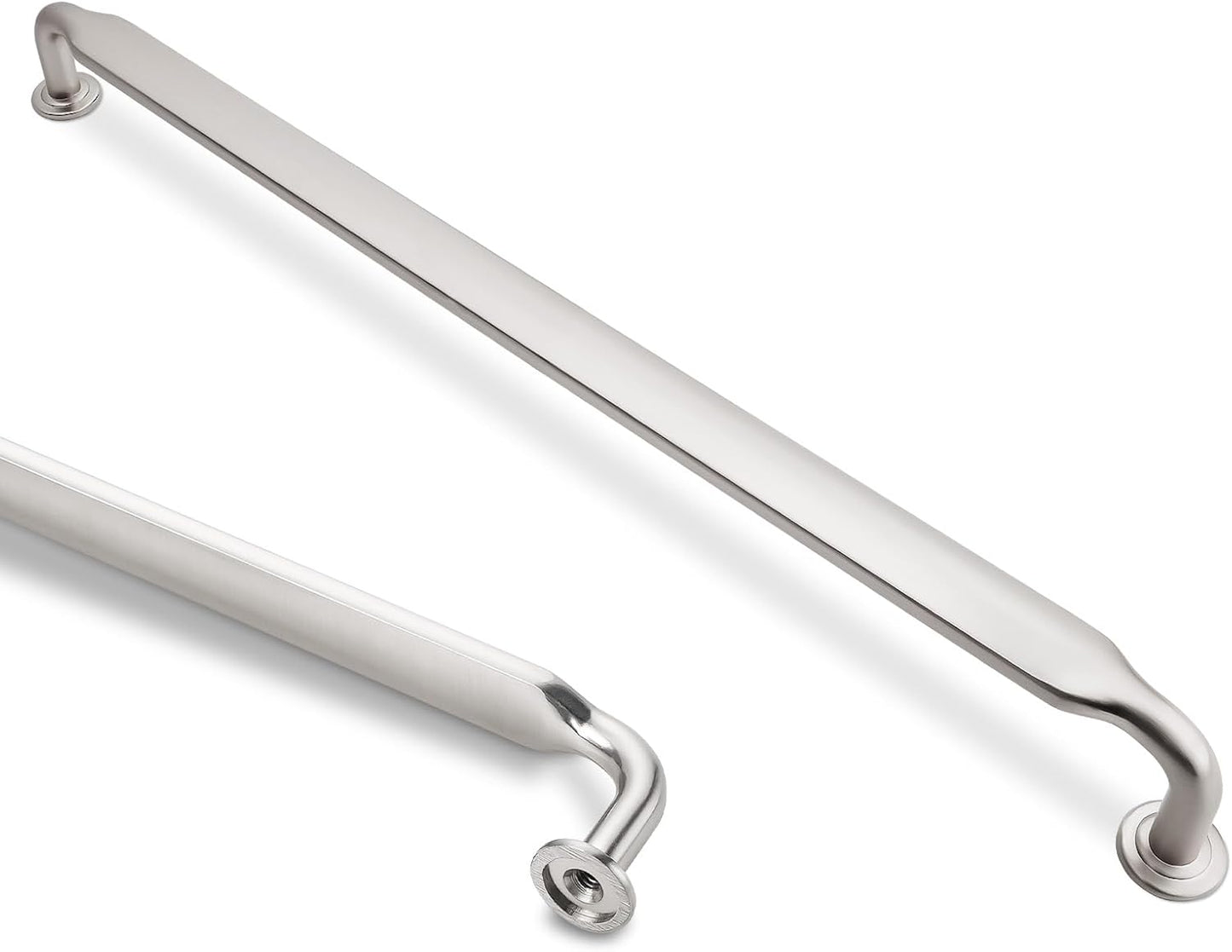 10 Inch Cabinet Pulls in Brushed Satin Nickel for Modern Kitchens