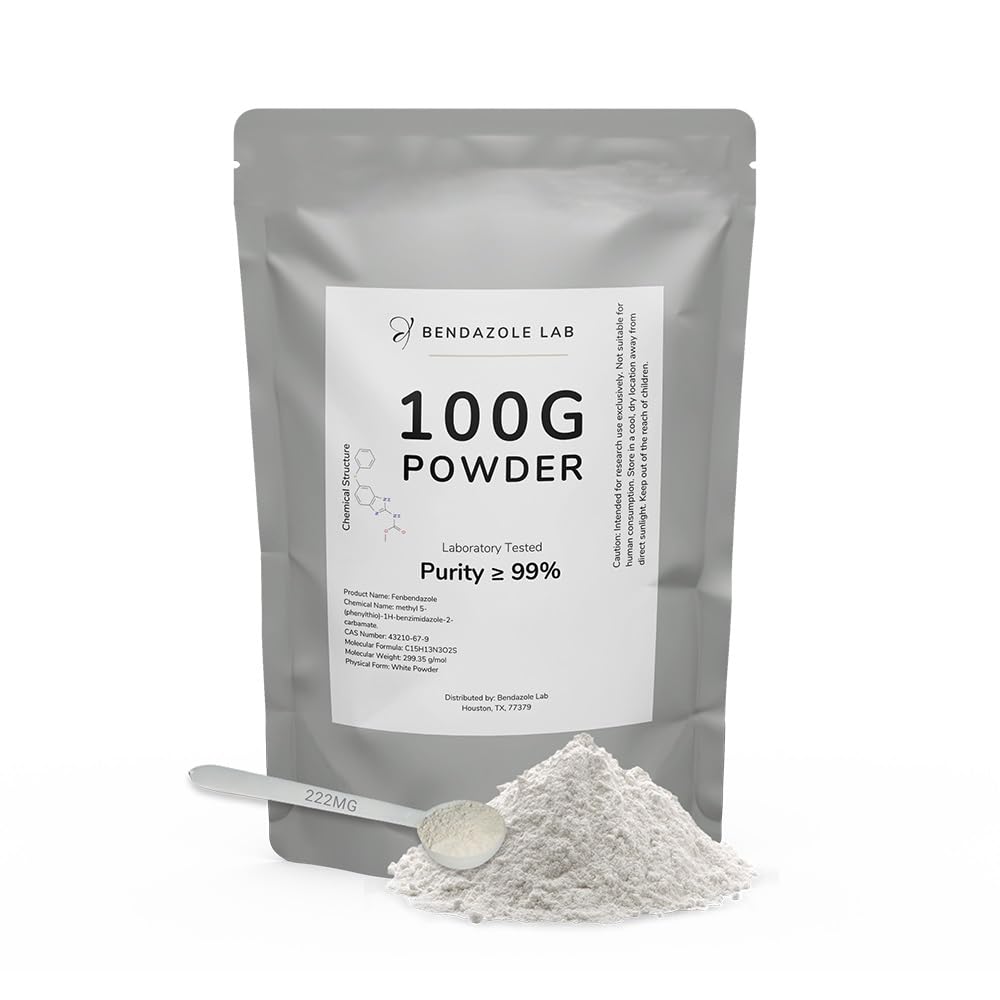 100G Powder 99.9% Purity with Measuring Spoon and Lab Report